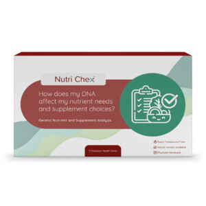 ®Nutri Chex – اكتشف المكملات الغذائية التي يحتاجها جسمك وفقًا لحمضك النووي (DNA)