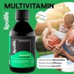 Lipolife Liposomal multivitamins product bottle