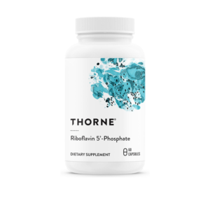 THORNE Riboflavin 5'-Phosphate - Bioactive Form of Vitamin B2 for Methylation Support - 60 Capsules